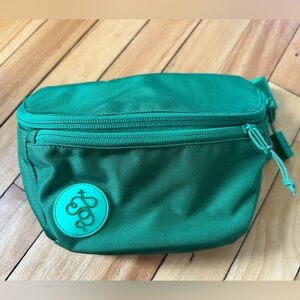 Baboon to the Moon Green Crossbody